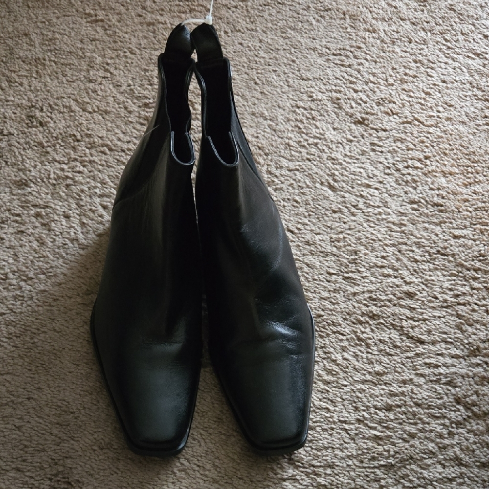 Men's Black Leather Shoes
